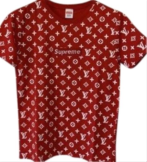 louis vuitton x supreme shirt price